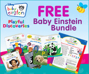 Free Baby Books from Baby Einstein - 3 Board Books, 1 Plush Book, Discovery Cards, more!