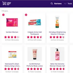 Home Tester Club - get free samples of beauty products, makeup sample boxes, more