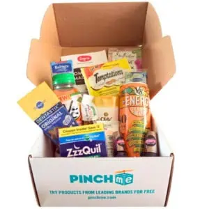 PinchMe samples - free sample boxes filled with legit free stuff